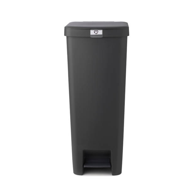 Brabantia StepUp pedaalemmer 40 liter - Dark Grey