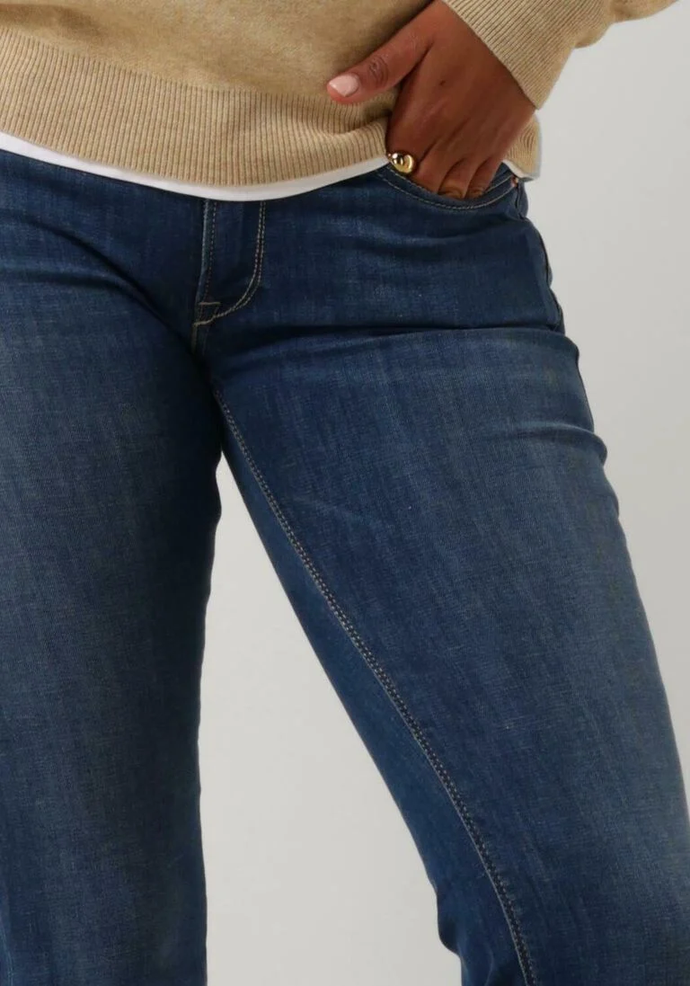REPLAY blauwe replay slim fit jeans new luz bootcut pants