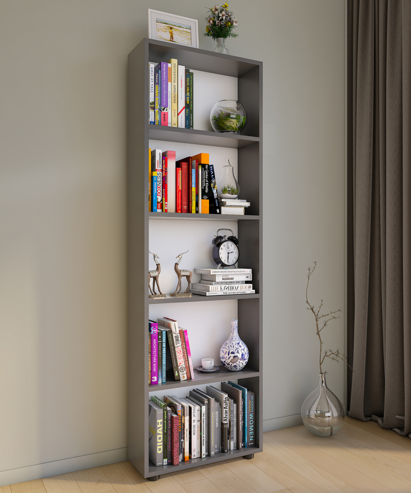 Regal BULAS - anthrazit - 56 cm