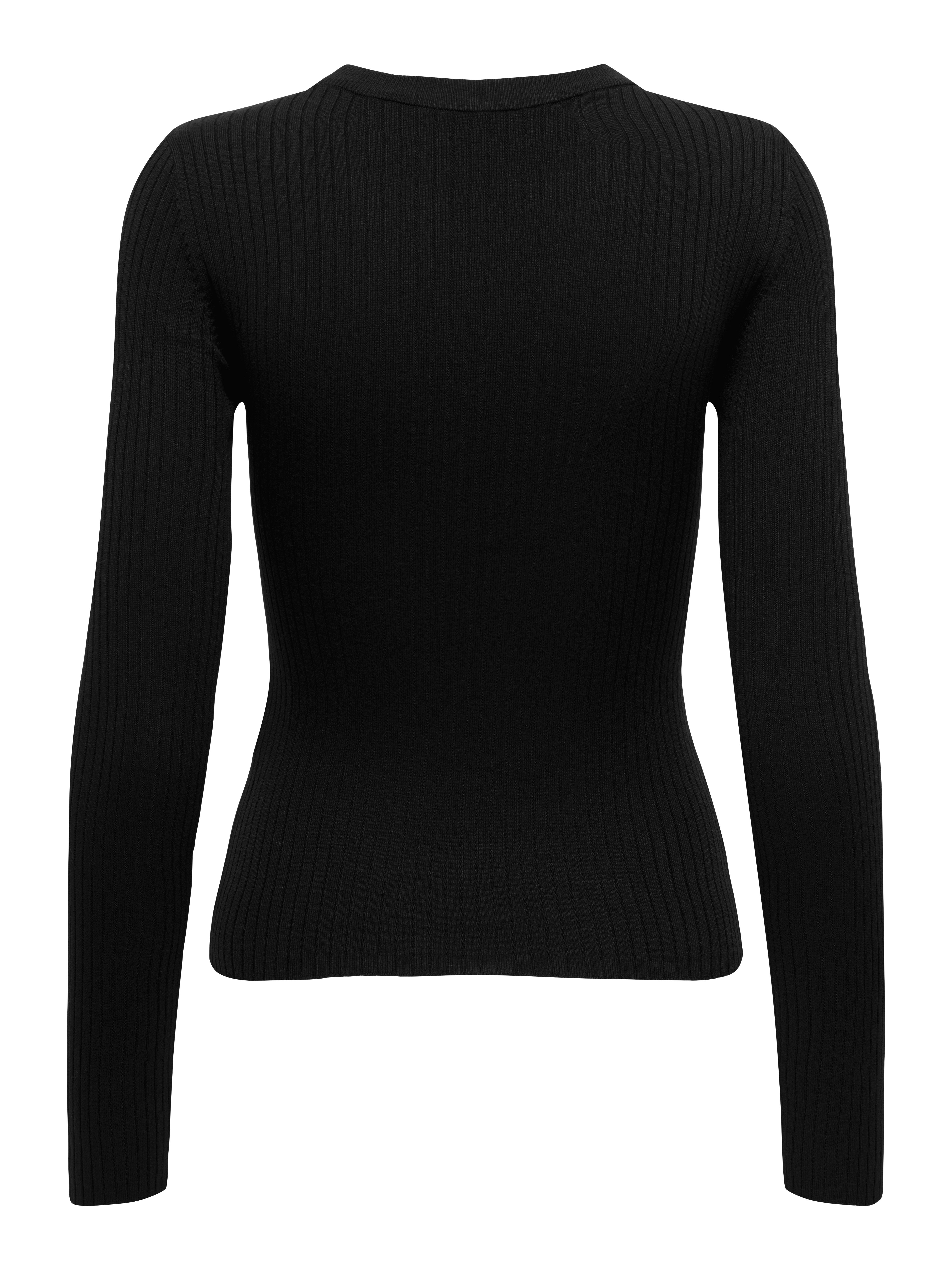JDYPLUM Strickpullover Black
