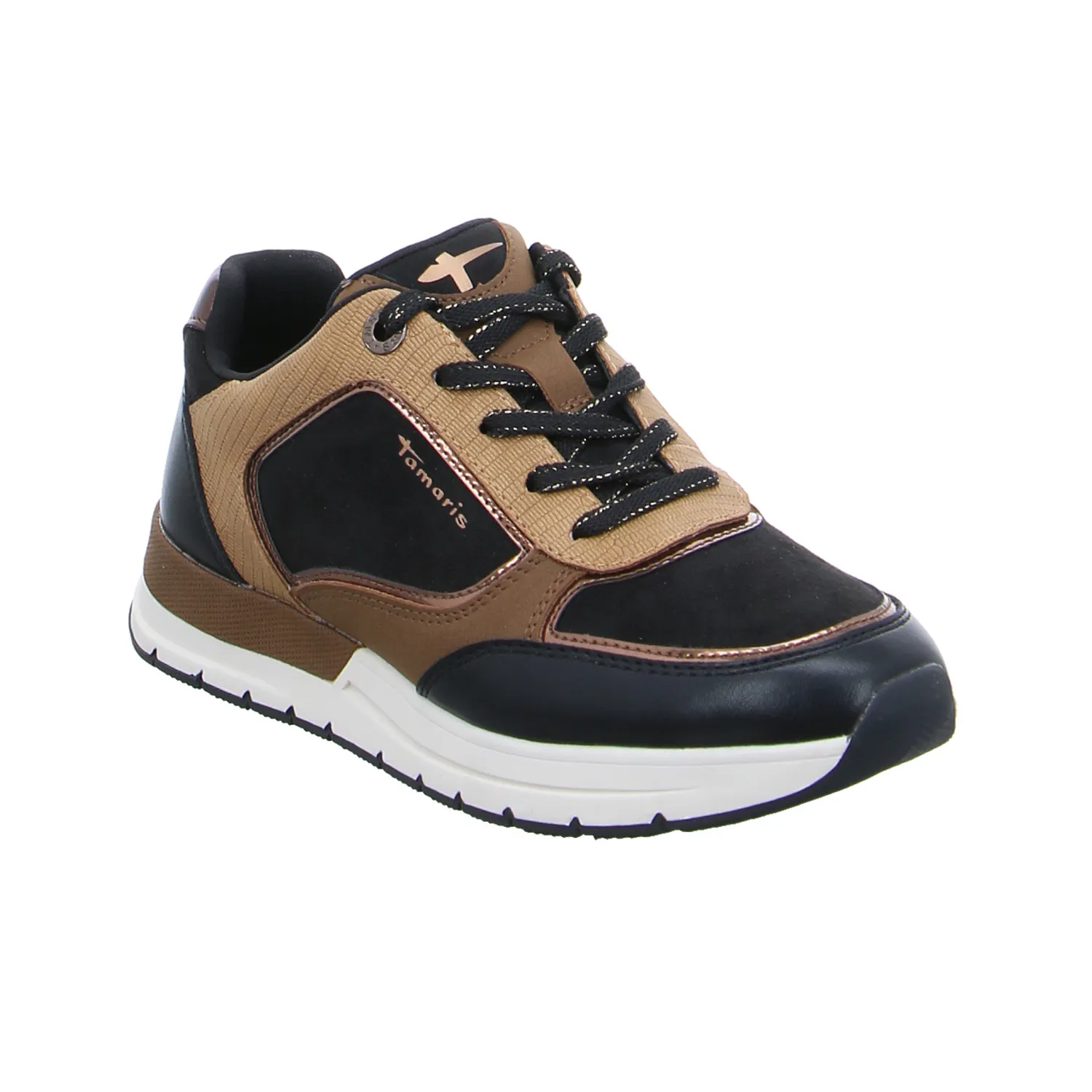 TAMARIS Sneaker Schwarz Textil