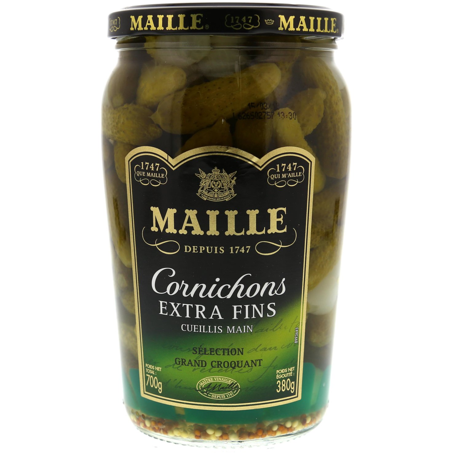Maille Cornichons extra fins