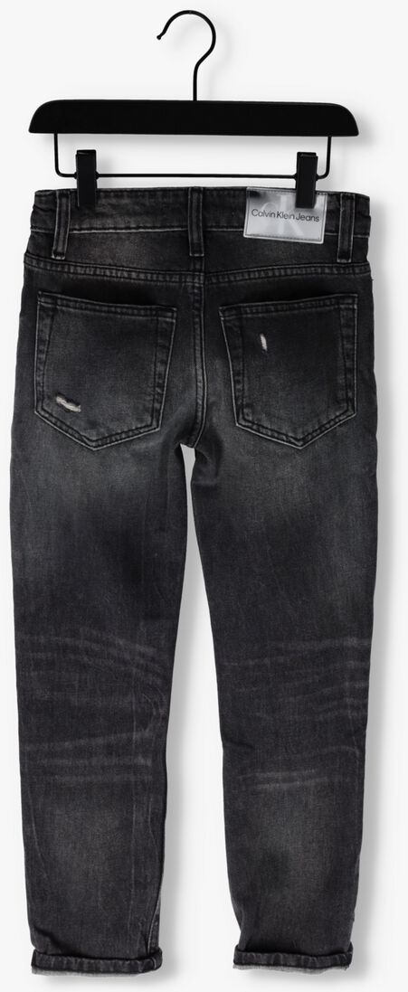 CALVIN KLEIN grijze calvin klein slim fit jeans slim washed grey destructed