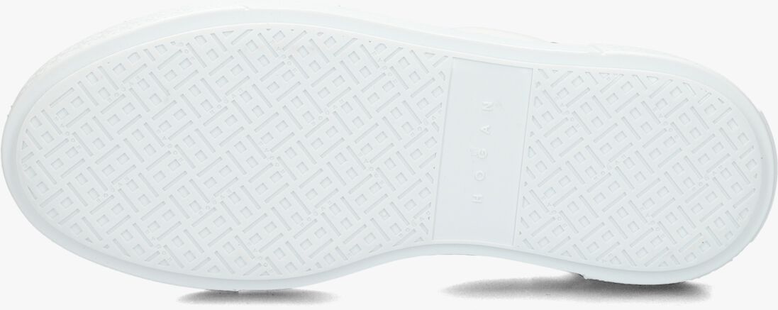 witte hogan lage sneakers h705 allacciato h