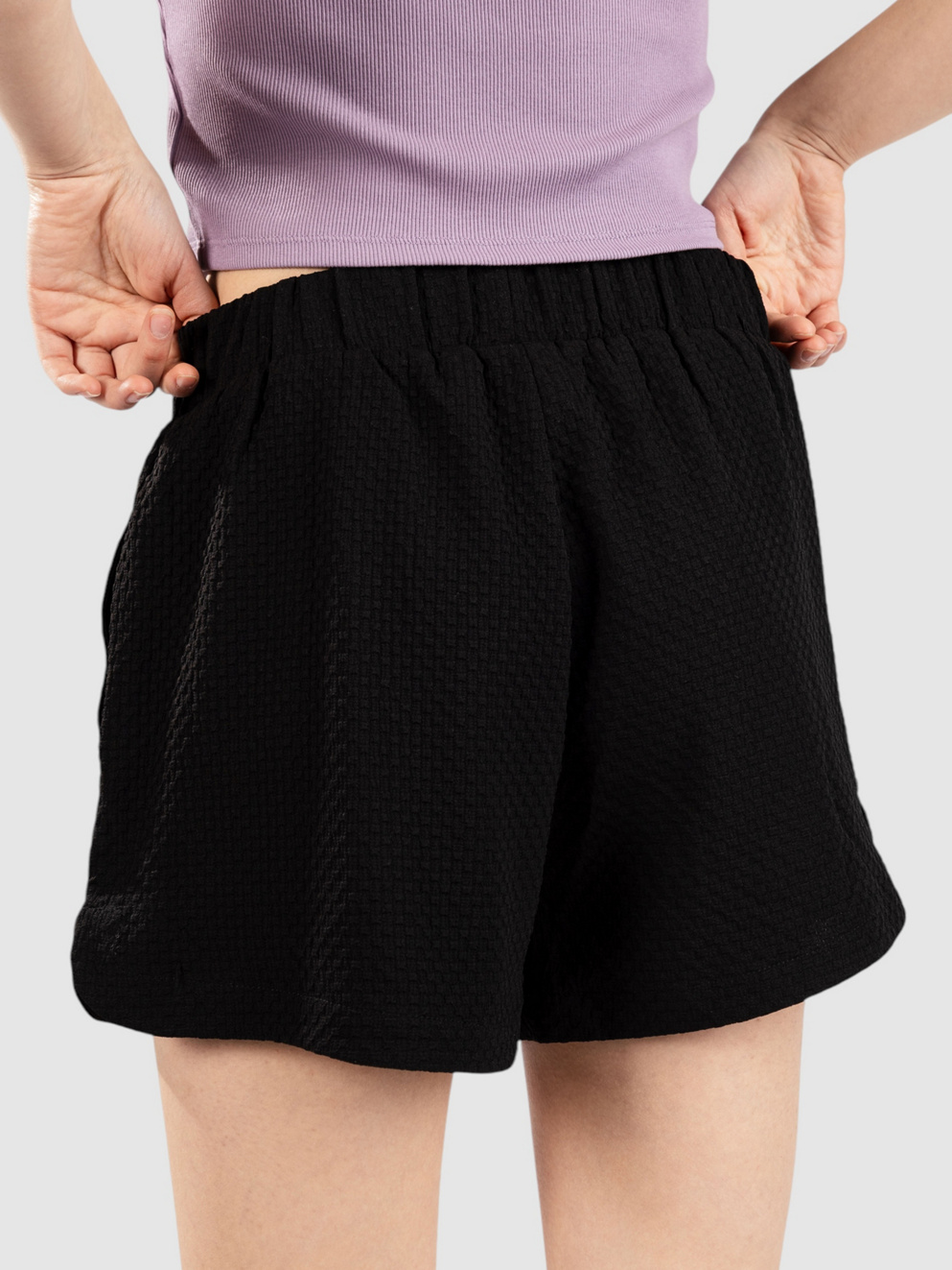 Blue Tomato Textured Shorts textured black