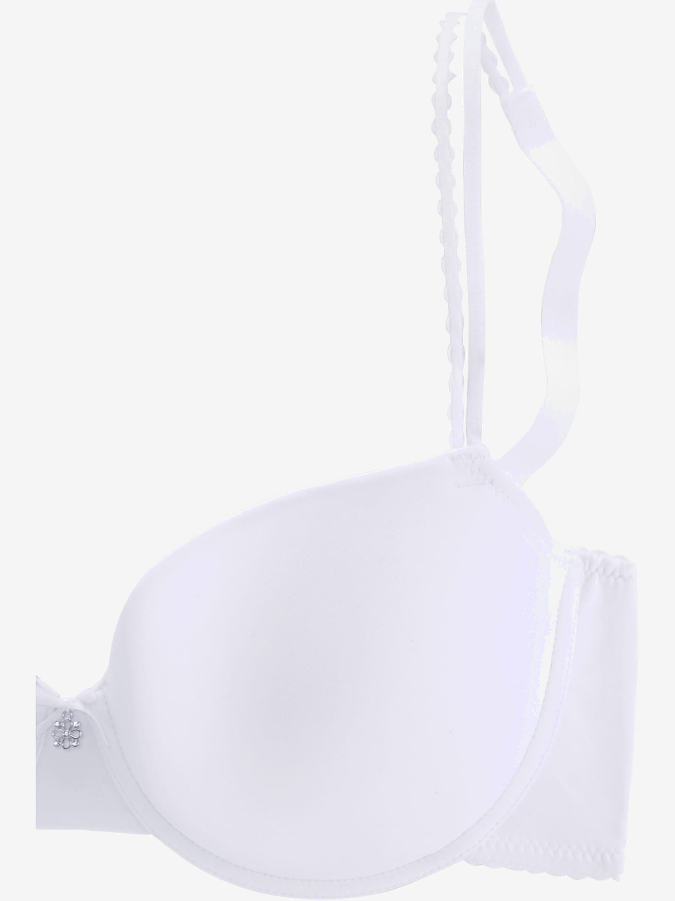 Soutien-gorge push-up à coques lisses, invisible