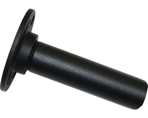 Beugel voor industriële woning, zwart, Ø 25 mm
