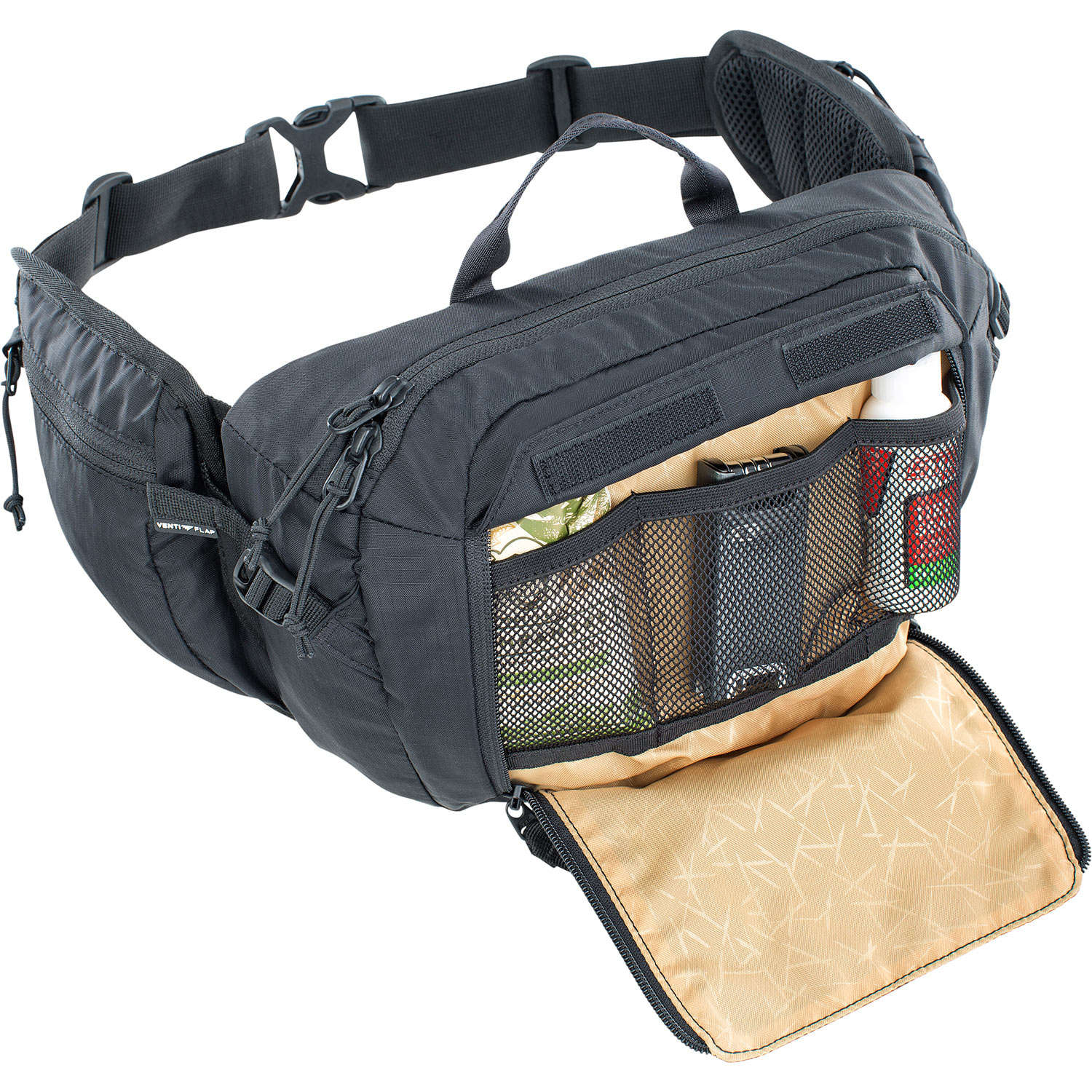 Evoc Hip Pack 3L + 1.5L Bladder Drinkheuptas Zwart