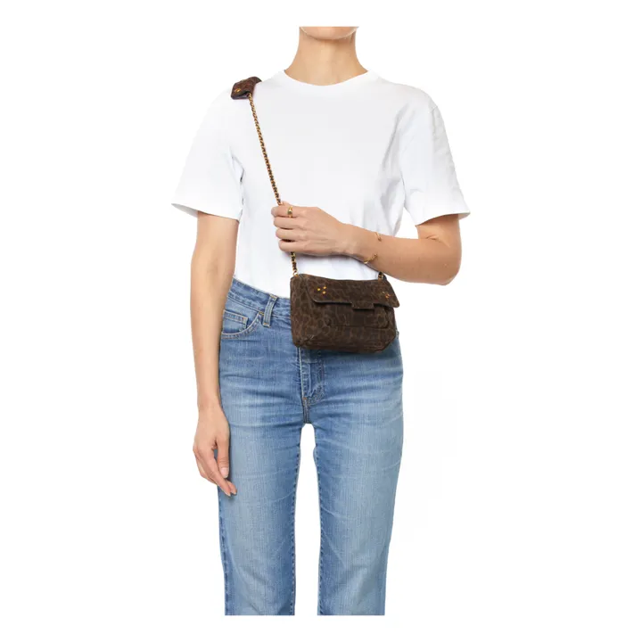 Jérôme Dreyfuss Sac Lulu S | Léopard Kaki