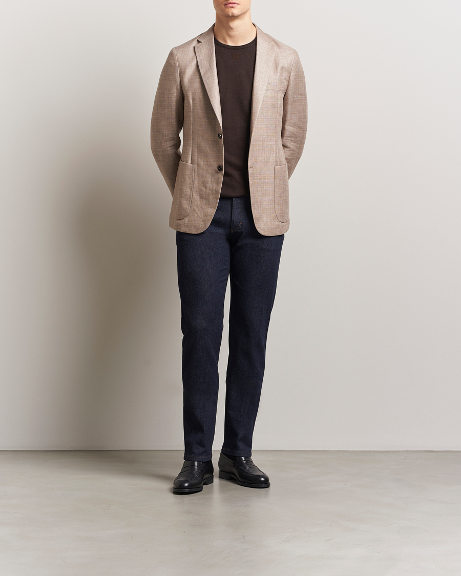 Zegna 5-Pocket Denim Jeans Dark Rinse
