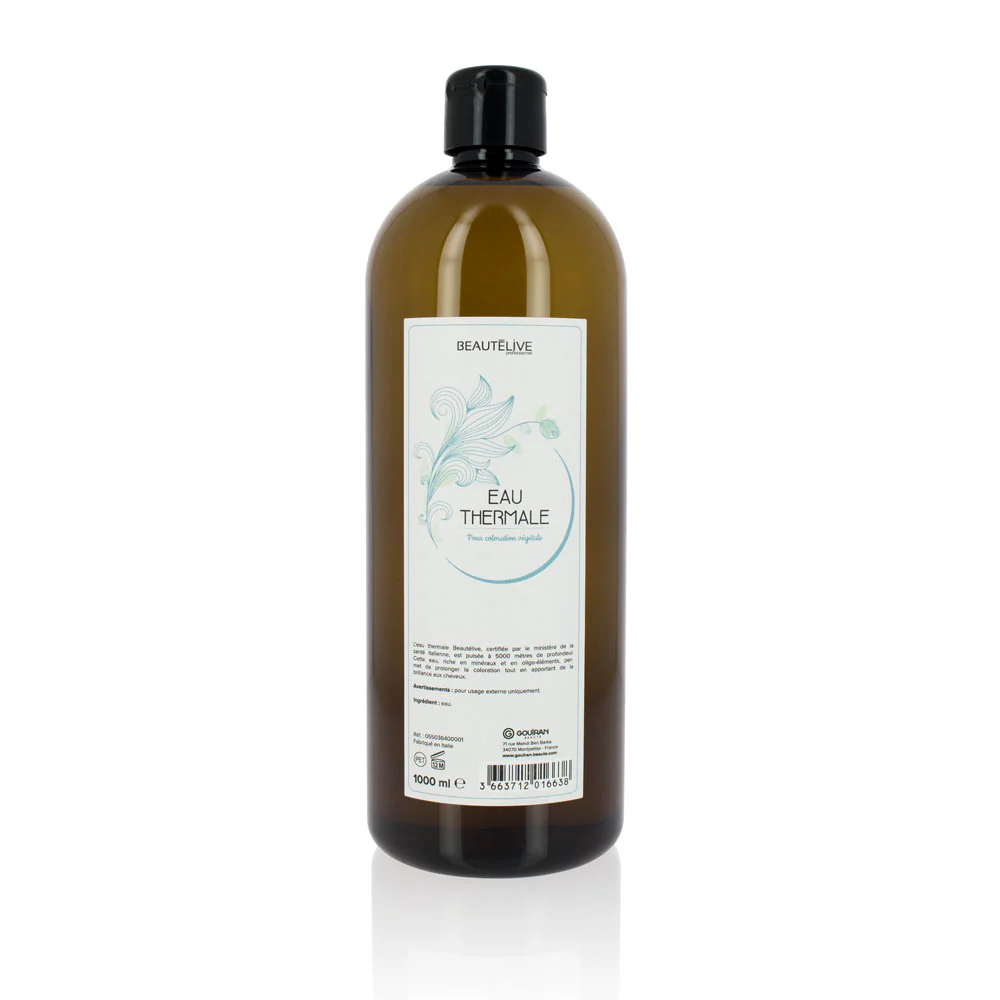Eau thermale pour coloration végétale 1000ml