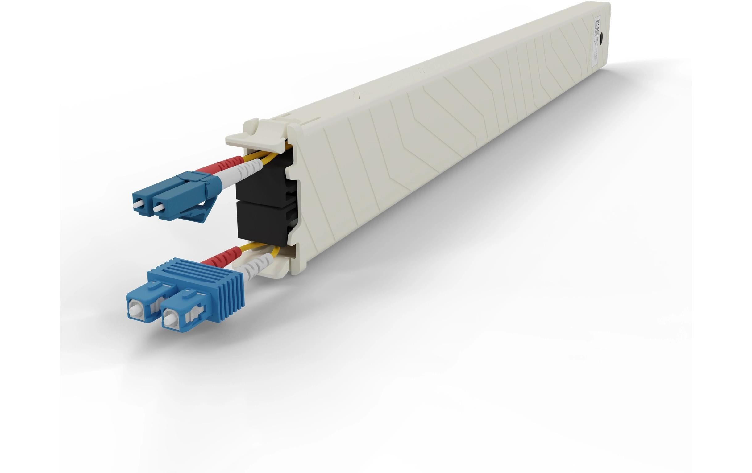 patchbox.one / Cassette / 8RU / SM LC – SC, OS2, DX, 0.8 mAll-in-One Lösung für Ordnung im Netzwerkschrank