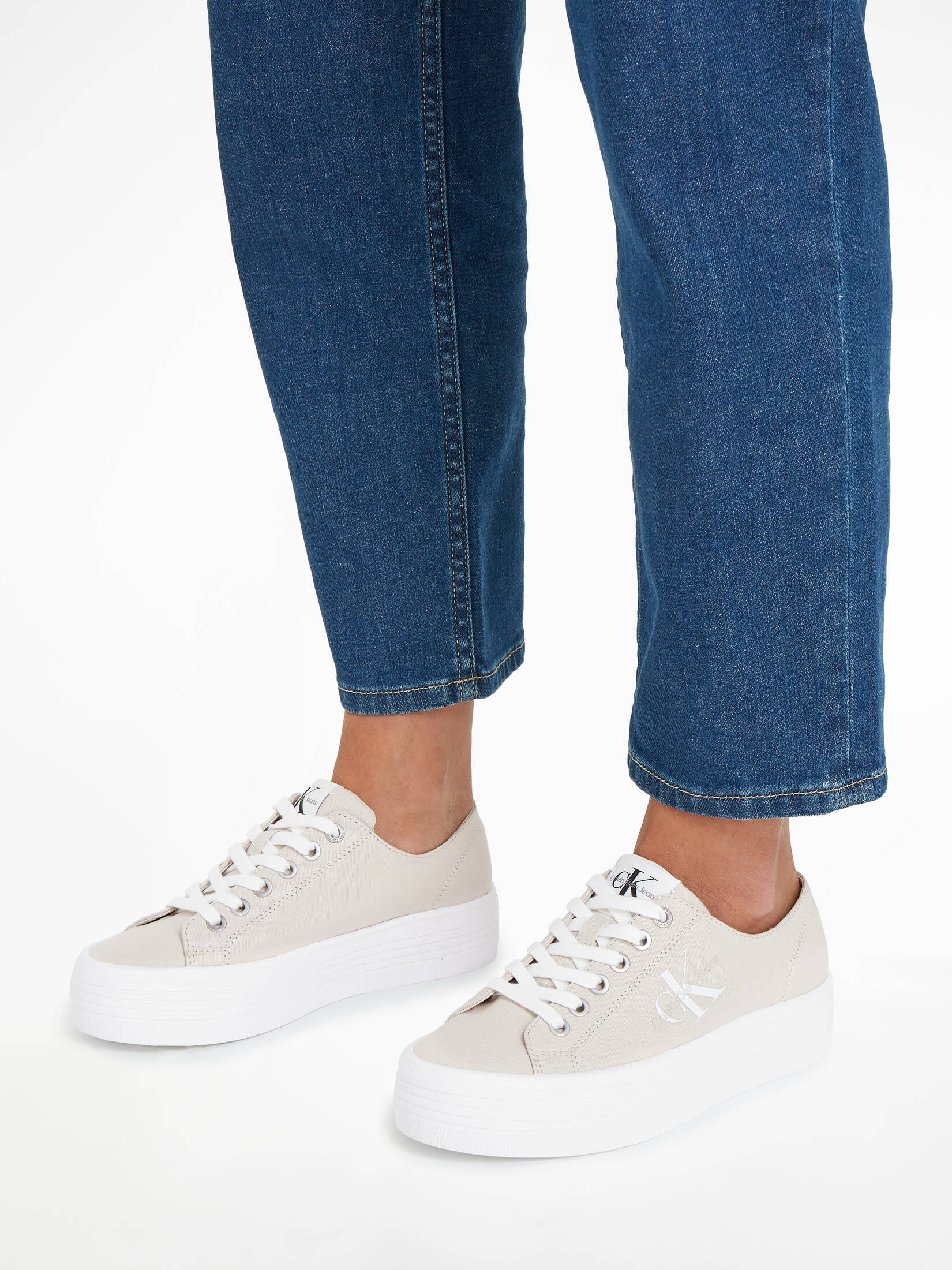 CALVIN KLEIN JEANS| Damen Sneaker VULC FLATFORM ESSENTIAL MONO