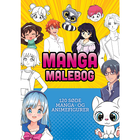 Legind Manga malebog