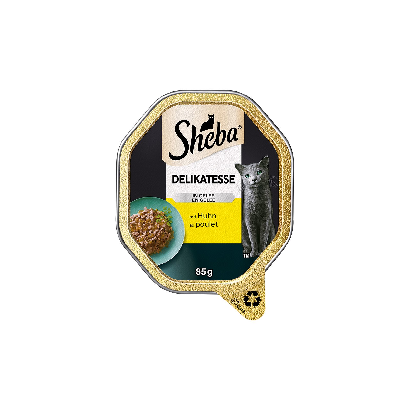 Sheba Delikatesse in Gelee Geschnetzeltes mit Huhn