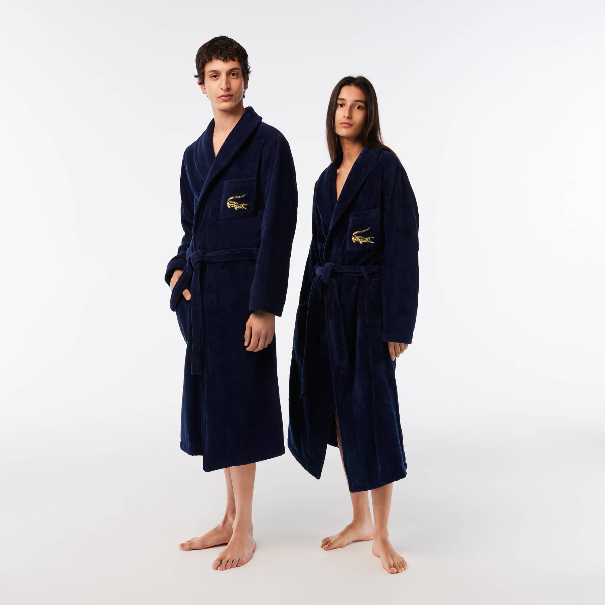 Peignoir L René Peignoirs de bain - Bleu - Lacoste - Unisex