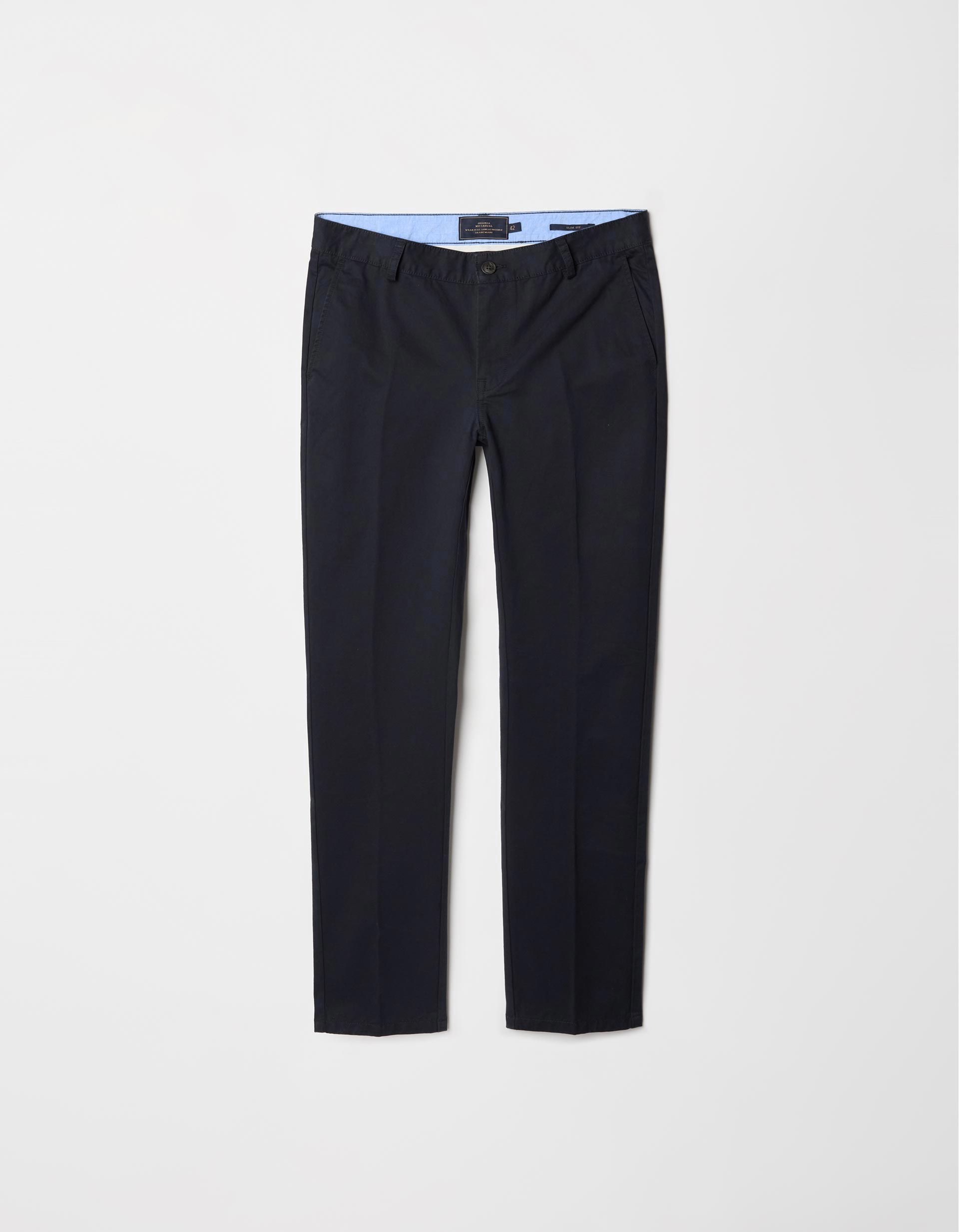 Calças Chino Premium 'Slim fit', Homem, Azul Escuro