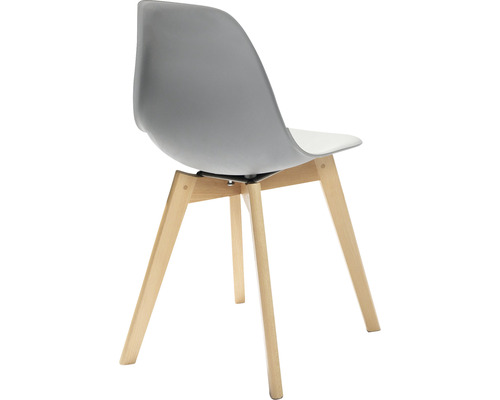 Tuinstoel Veba Keeve 83 x 47 x 53 cm hout grijs