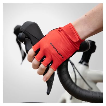 Gants Courts Femme Endura Xtract Lite Rouge/Noir