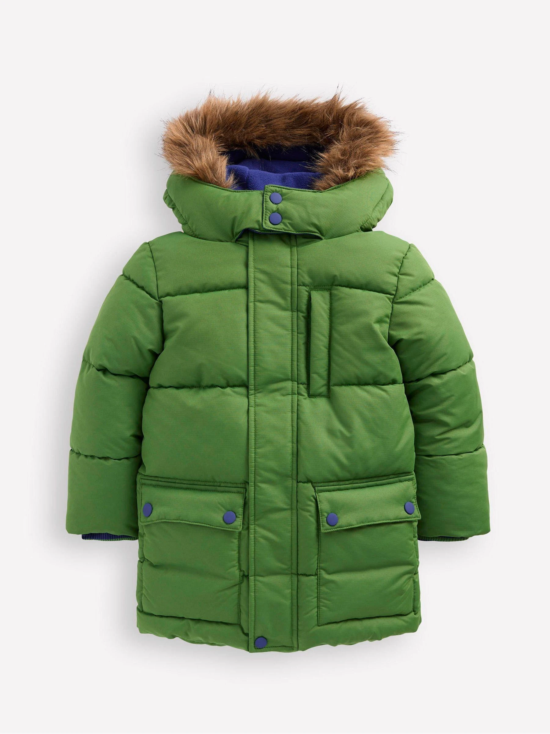Boden Fleece Lined Padded Coat