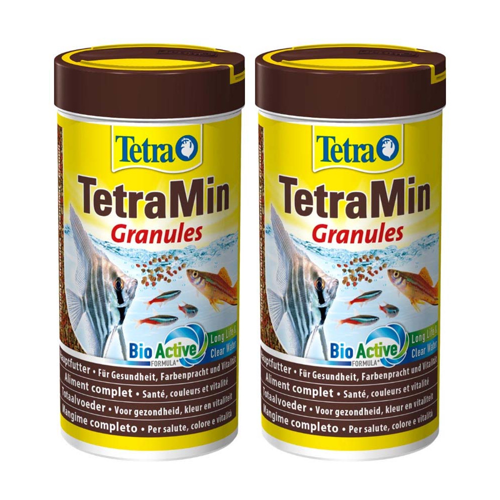 Aliment complet min granulés (lot de 2)