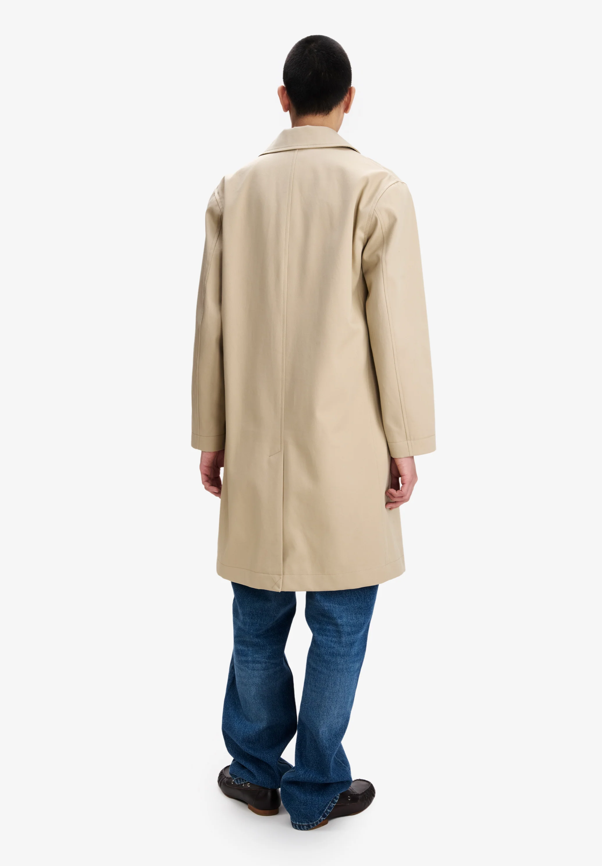 Mac beige en gabardine de coton - Beige