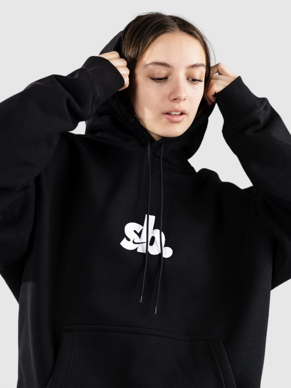 Nike SB Flc Po Essential Hbr Hoodie black/white