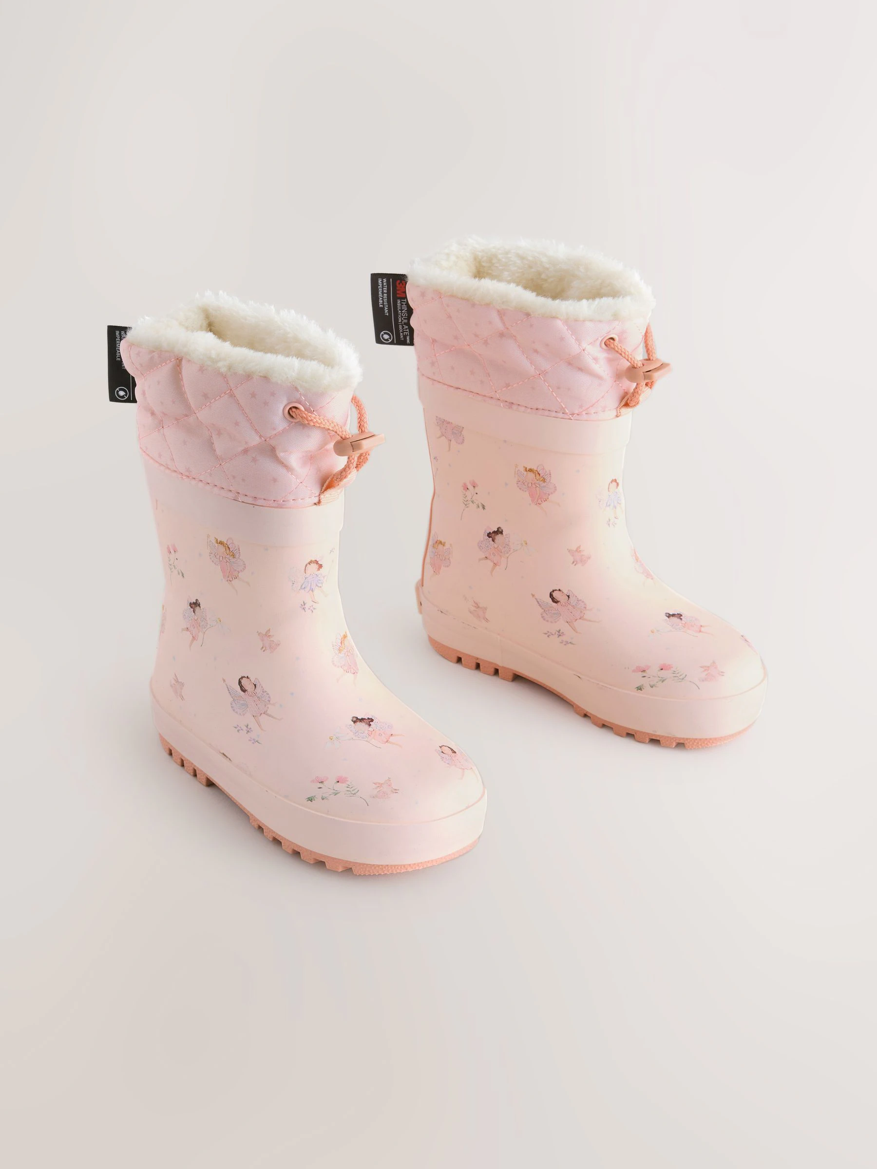 Feeënroze - Character Thinsulate Lined Cuff Wellies