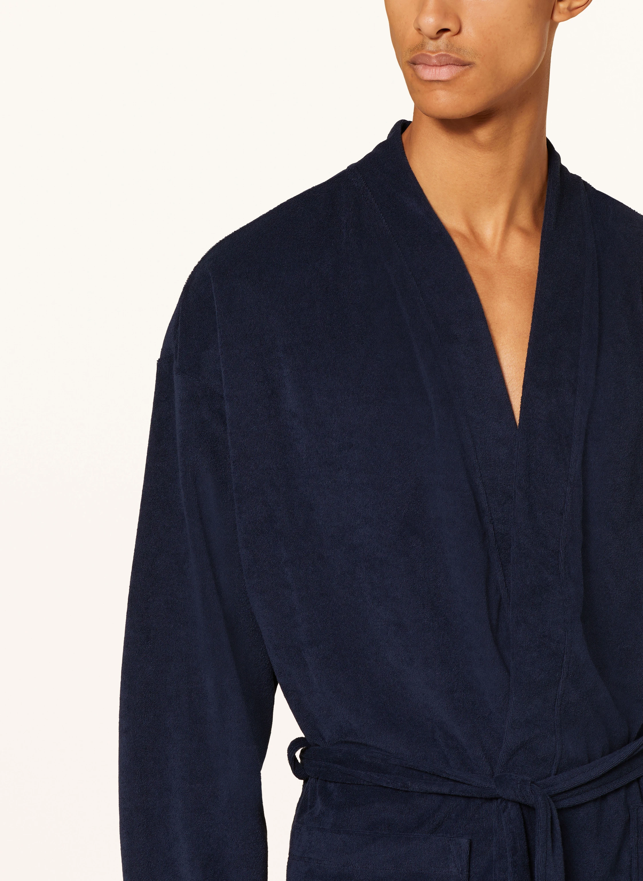 SCHIESSER Herren-Bademantel FEATHER TERRY