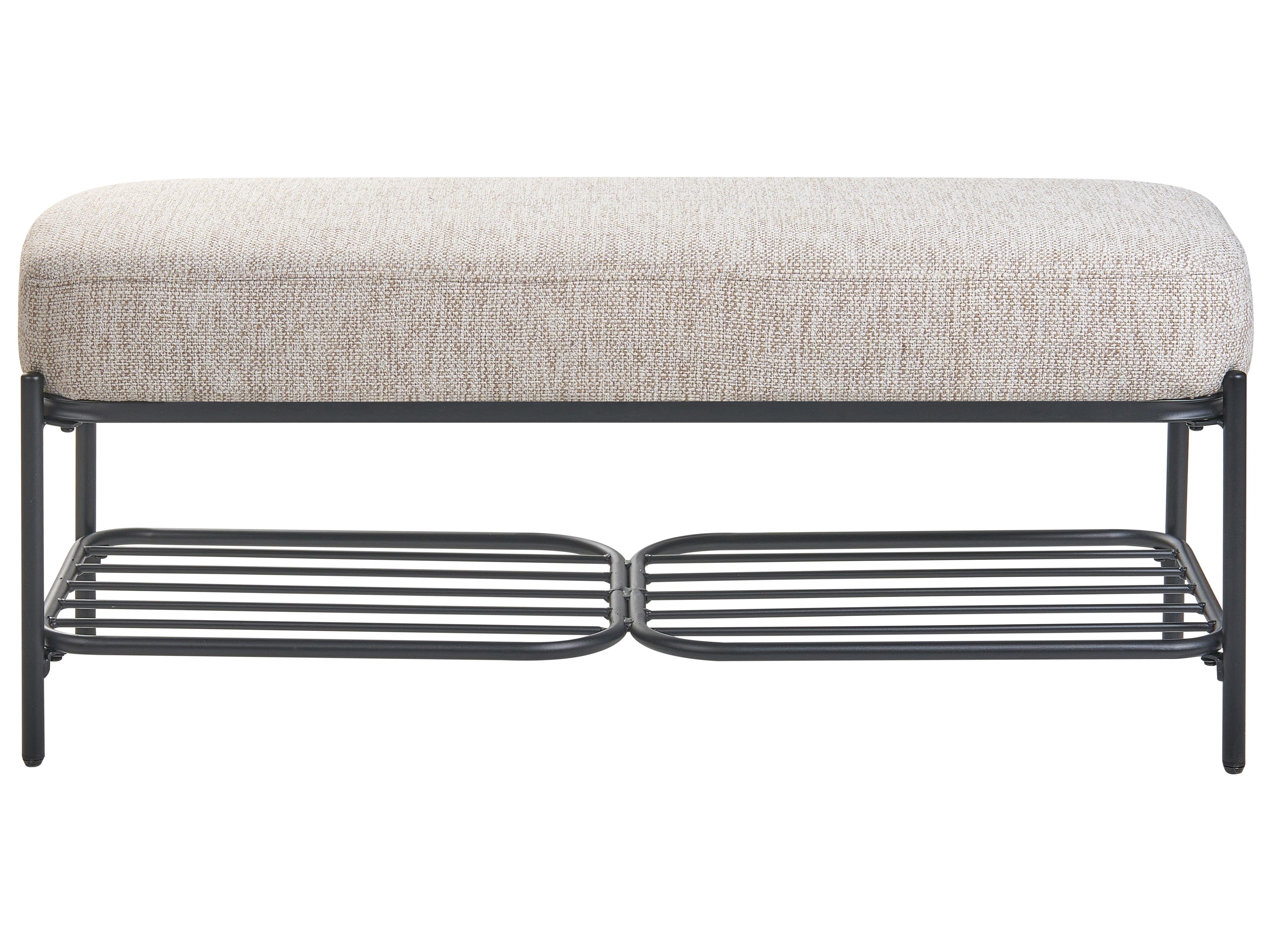 Schoenenbankje TRUCKEE Stof Beige