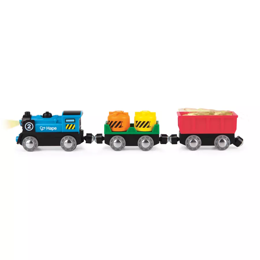 Hape Güterzug mit Batterieantrieb E3720