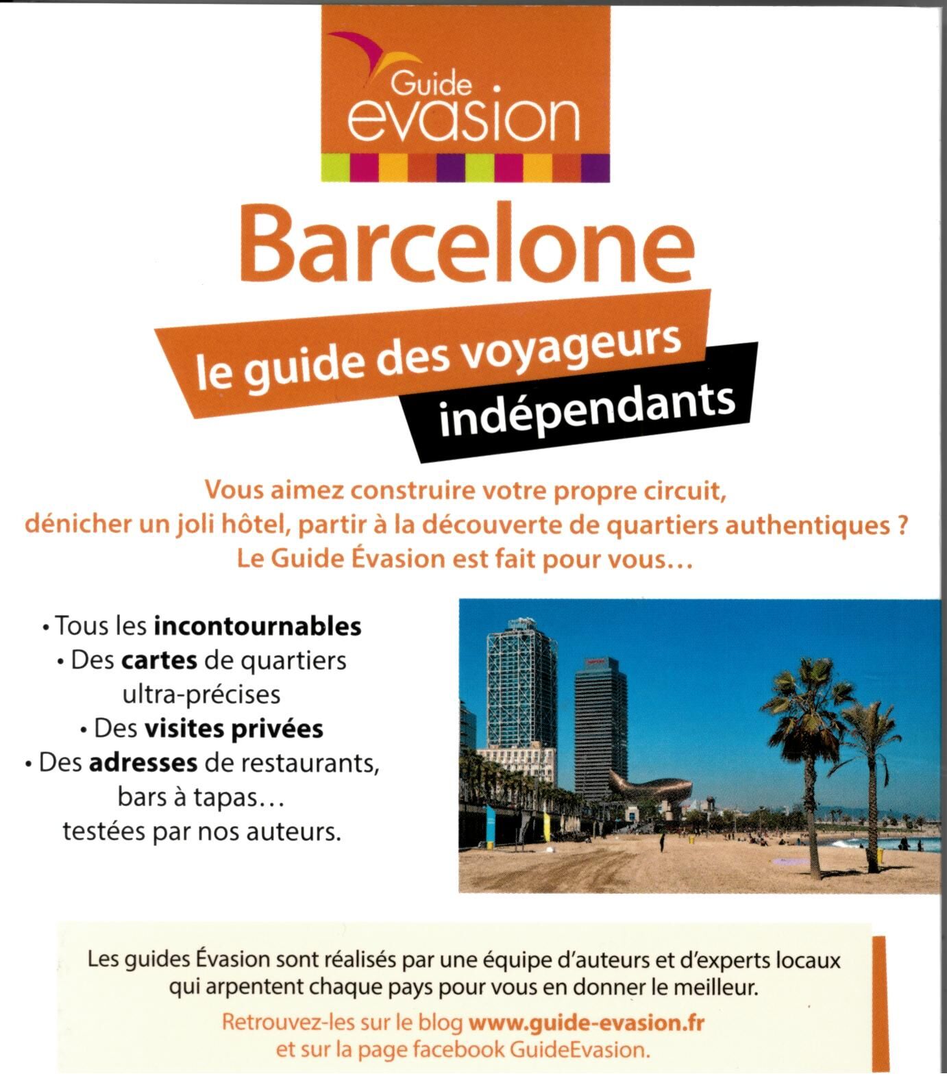 HACHETTE - EVASION EN VILLE BARCELONE