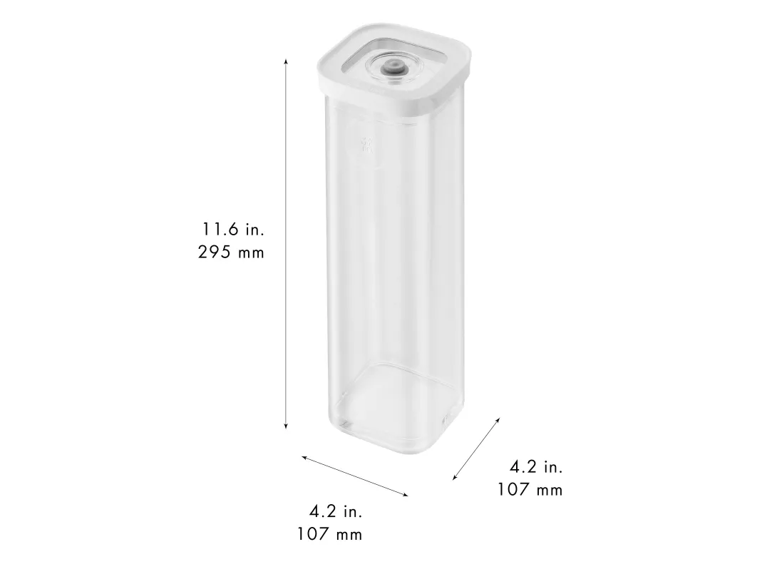 ZWILLING Fresh & Save CUBE Opbevaringsboks 4S / 11 cm, gennemsigtig-hvid