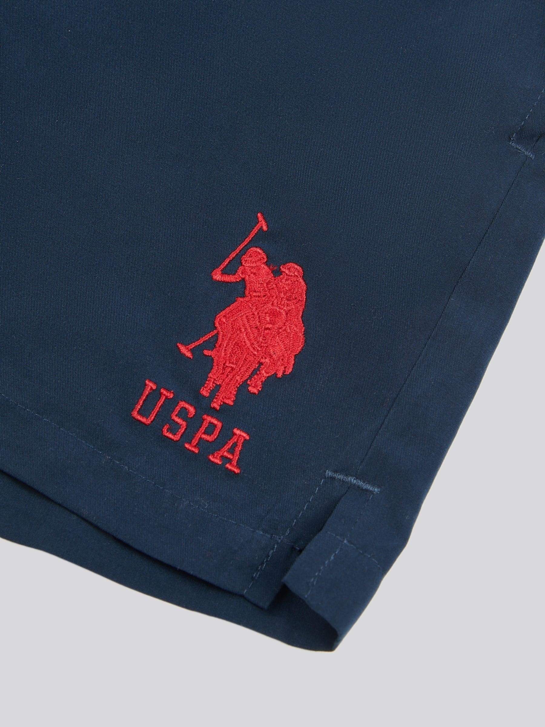 Blauw - U.S. Polo Assn. Player 3 zwemshorts voor heren