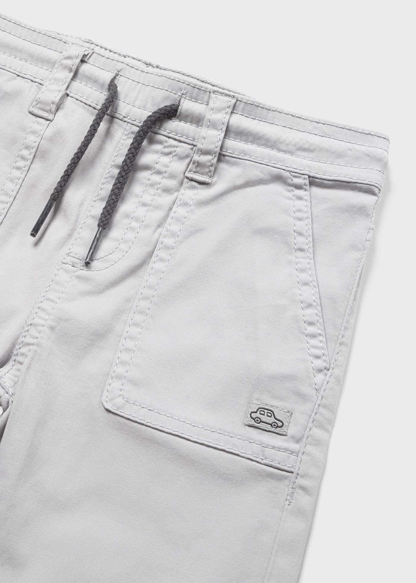 Calça de moletom infantil de algodão