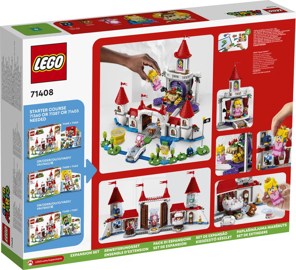 LEGO®SUPER MARIO™ 71408 - ENSEMBLE D'EXTENSION LE CHATEAU DE PEACH