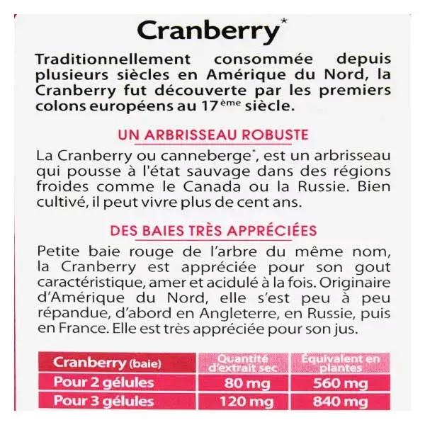 Juvamine Fórmula Concentrada Cranberry 60 cápsulas