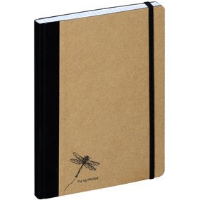 Carnet 'Pur', quadrillé, naturel