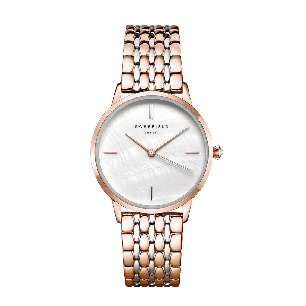 Montre Rosefield Pearl Edit Blanc
