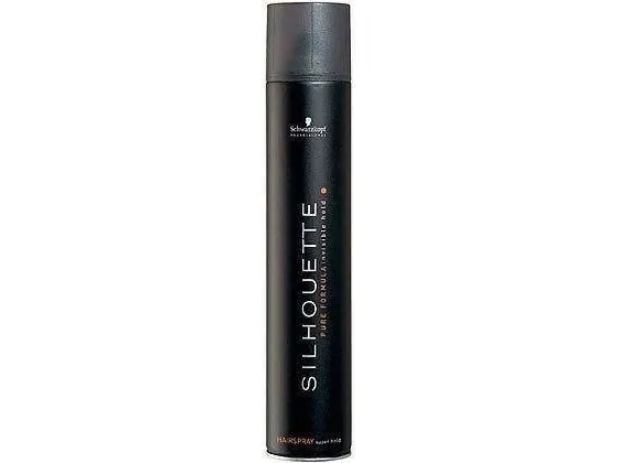 SCHWARZKOPF PROFESSIONAL_Silhouette Hairspray extra strong hairspray Black 300ml