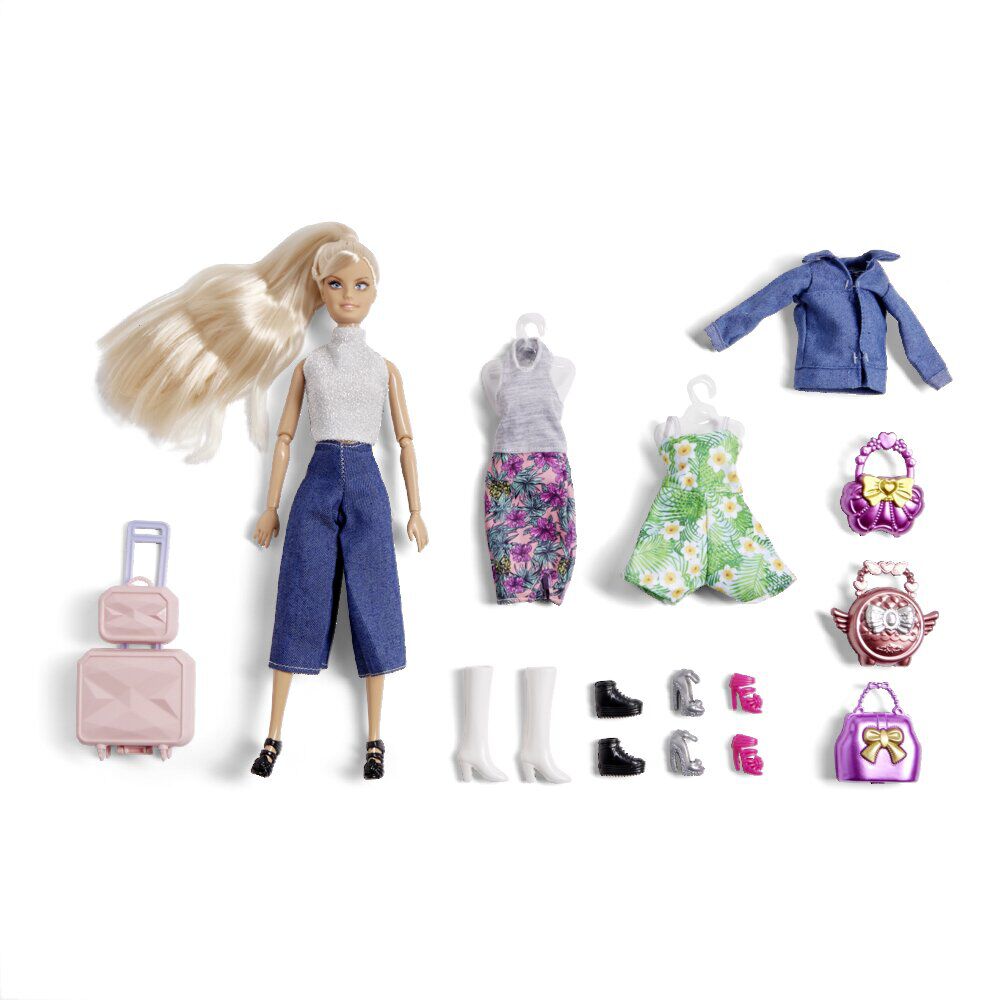Poupée mannequin avec ses accessoires - 2 modèles