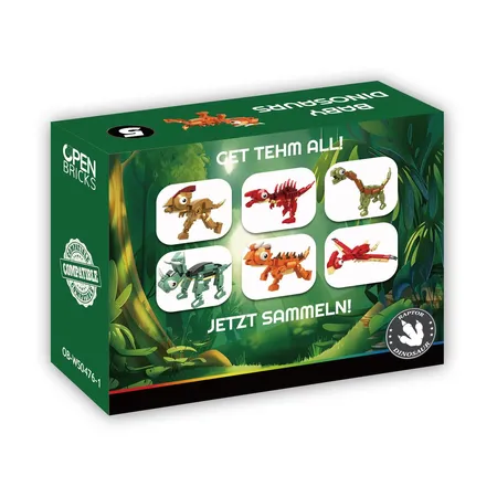 Open Bricks Dinosaurier Carnotaurus