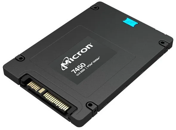 Micron 7450 PRO - SSD - Read Intensive - krypteret - 1.92 TB - hot-swap - 2.5