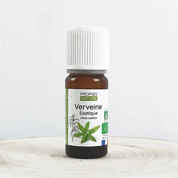 Óleo Essencial de Verbena Exótica Orgânica para Aromaterapia Propos' Nature 10ml