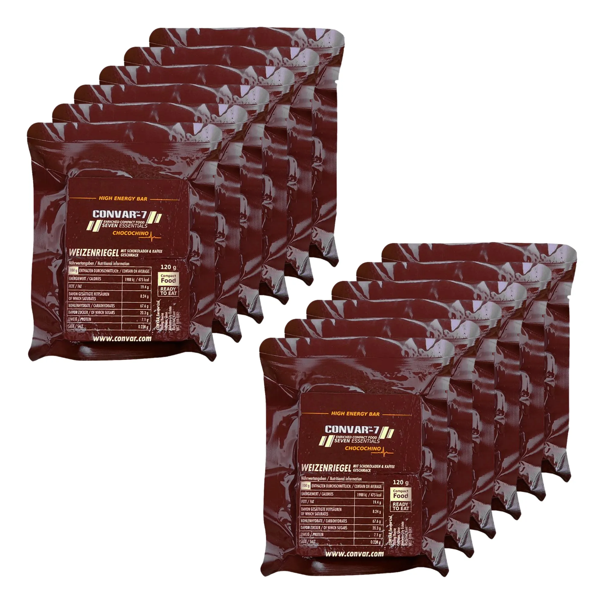 Convar-7 -  Riegel High Energy Bar Chocochino 12er Pack