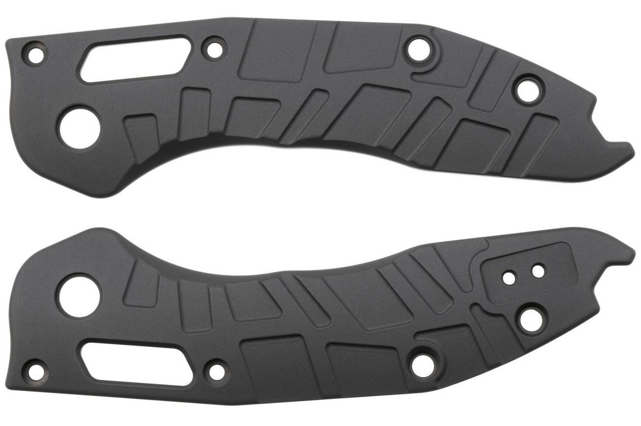 Lex Custom Microtech Stitch Scales V2 MS2TH234, Gray Titanium, handgreepschalen