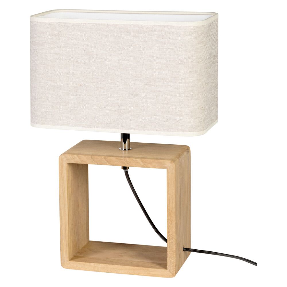 BORDLAMPE BRITOP BOHO 1XE27 25W OLJET EIK
