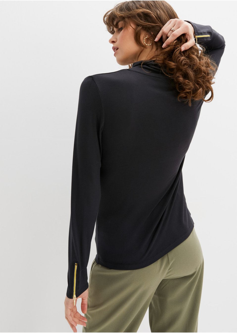 T-shirt à col roulé