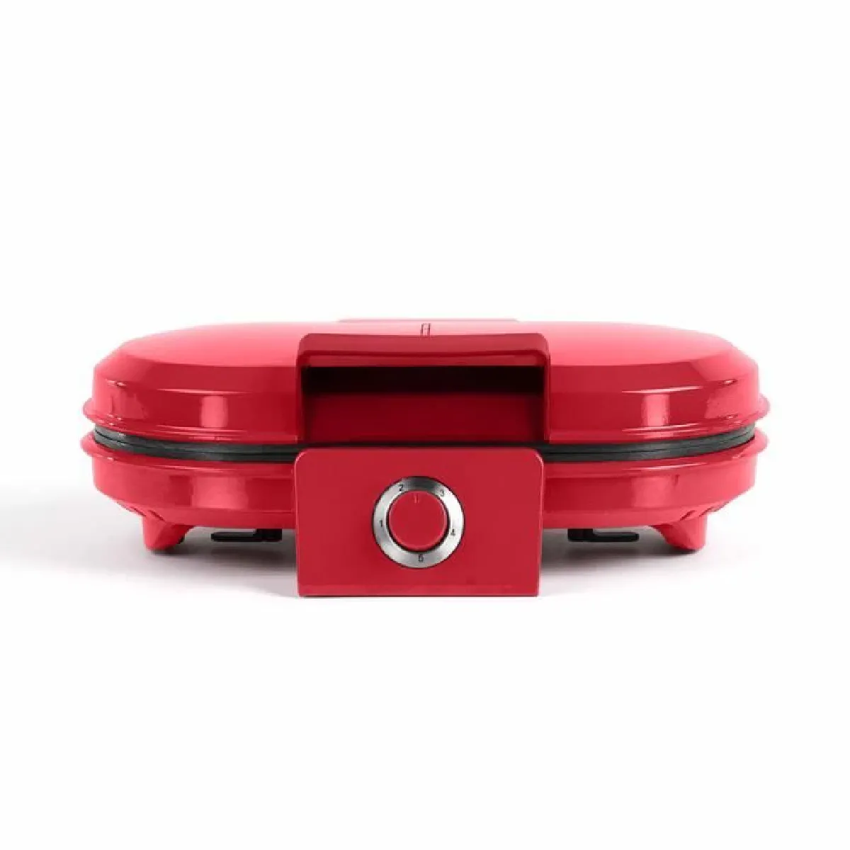 Livoo Appareil à gaufres cœur rouge