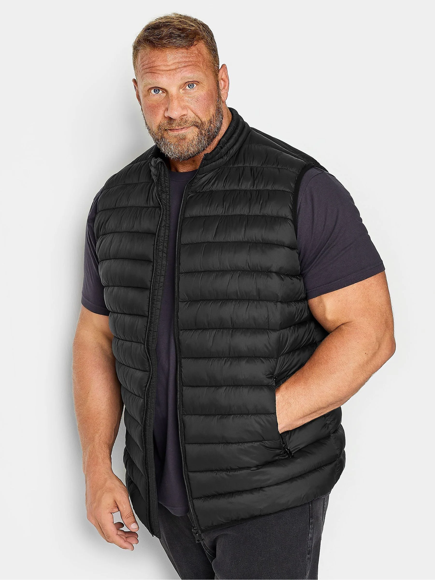 Badrhino - Big & Tall - Gewatteerde bodywarmer